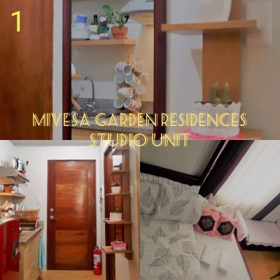 Furnished Studio For Rent in Mivesa Garden Residences