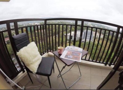 Fully Furnished 1BR for Rent Azalea Place with balcony